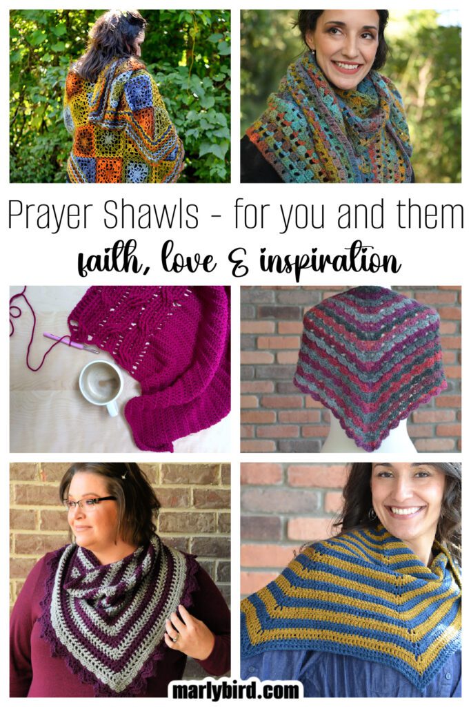 Crochet Prayer Shawls for you and for the recipient that will make you full of love, faith and inspiration - Marly Bird