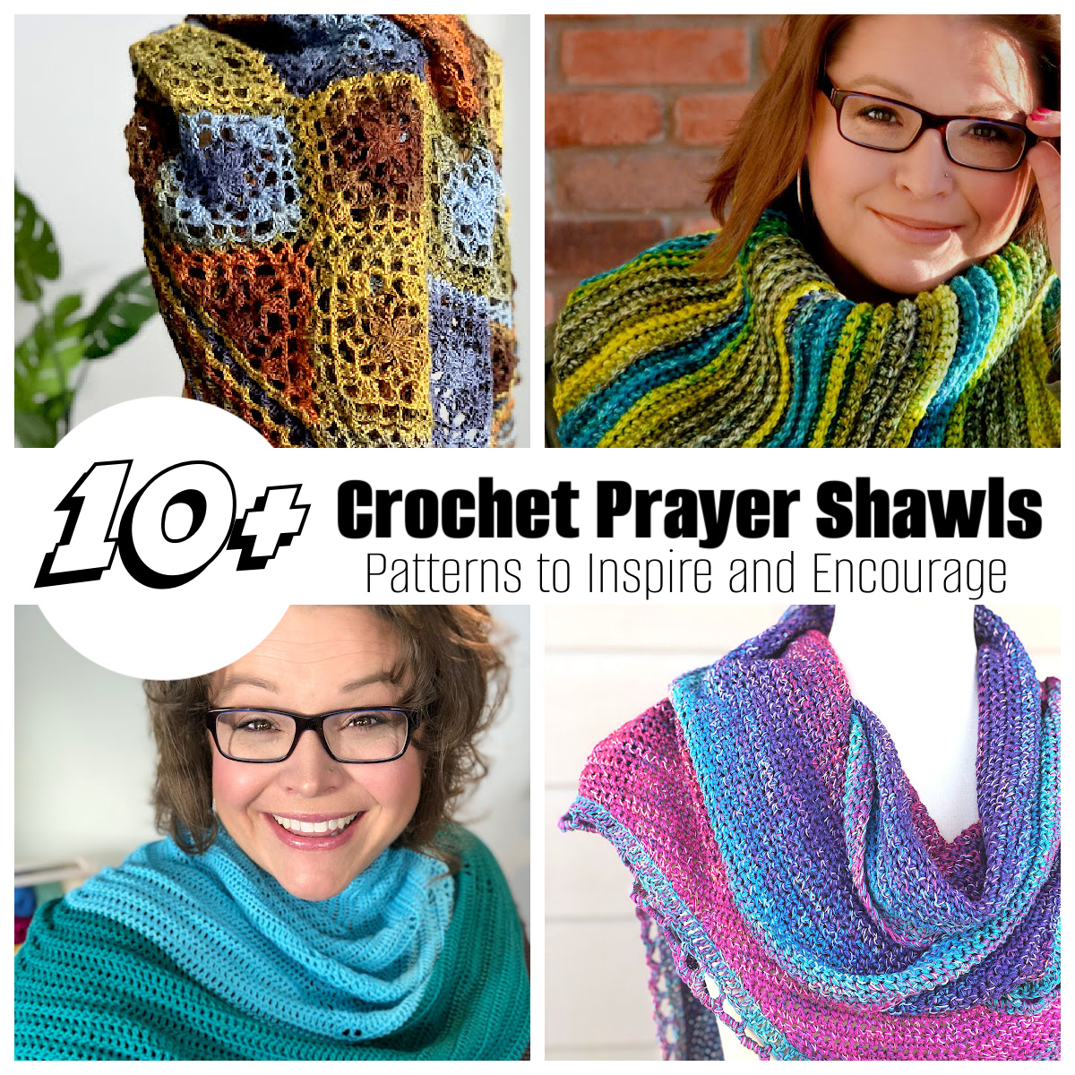 Roundup: 14 Free Crochet Patterns for Comfort and Prayer Shawls