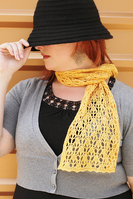 Topping Knit Lace Scarf - Marly Bird