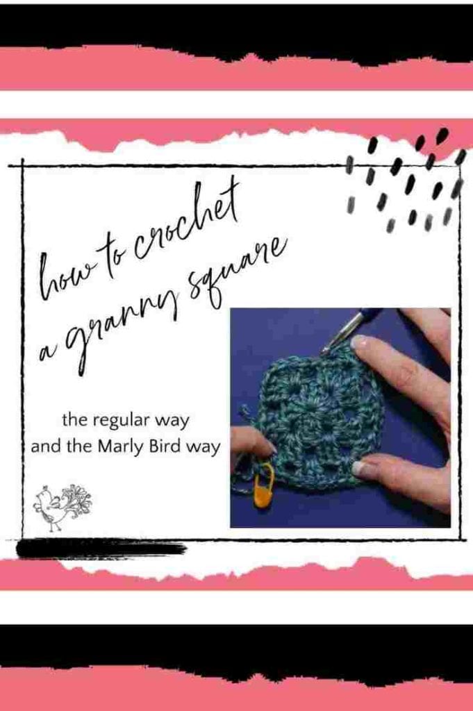 how to crochet granny squares