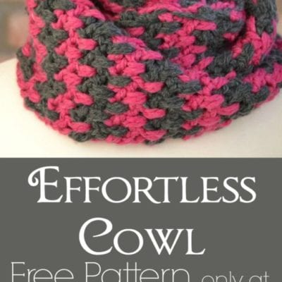 Free Crochet Cowl Pattern Effortless