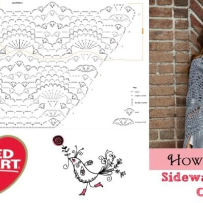 How To Read: Sidewalk Shawl Crochet Chart
