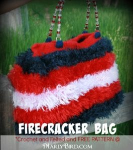 Firecracker Bag Pattern FREE at MarlyBird.com