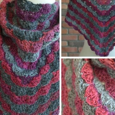 Free Crochet Shawl: No Stopping Me Now