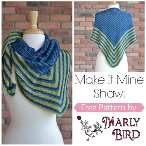 Make it Mine Knit Shawl - Marly Bird