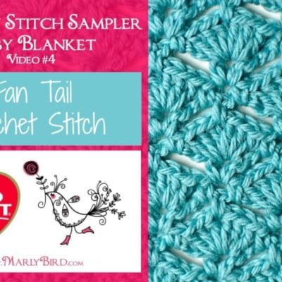 Fan Tail Crochet Stitch