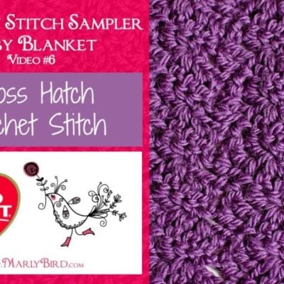 Cross Hatch Crochet Stitch