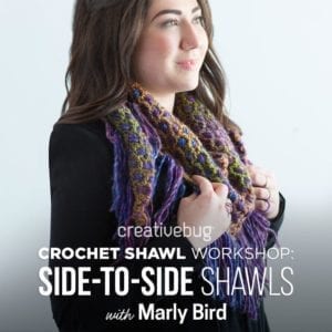 Crochet Shawl workshop with Marly Bird