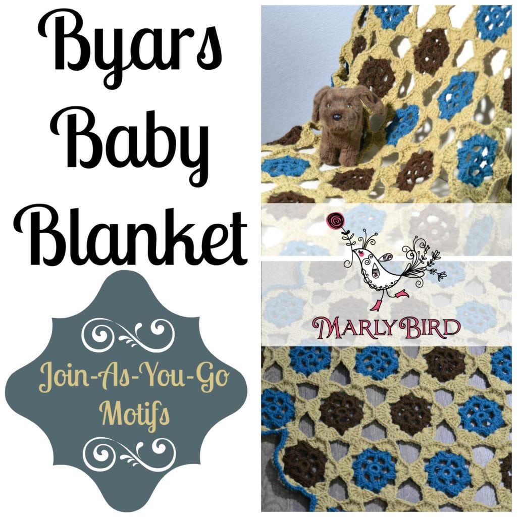 Byars Baby Blanket_Free Crochet Afghan Pattern By Marly Bird