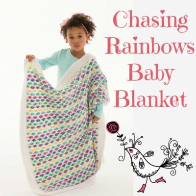 Chasing Rainbows Baby Blanket Pattern