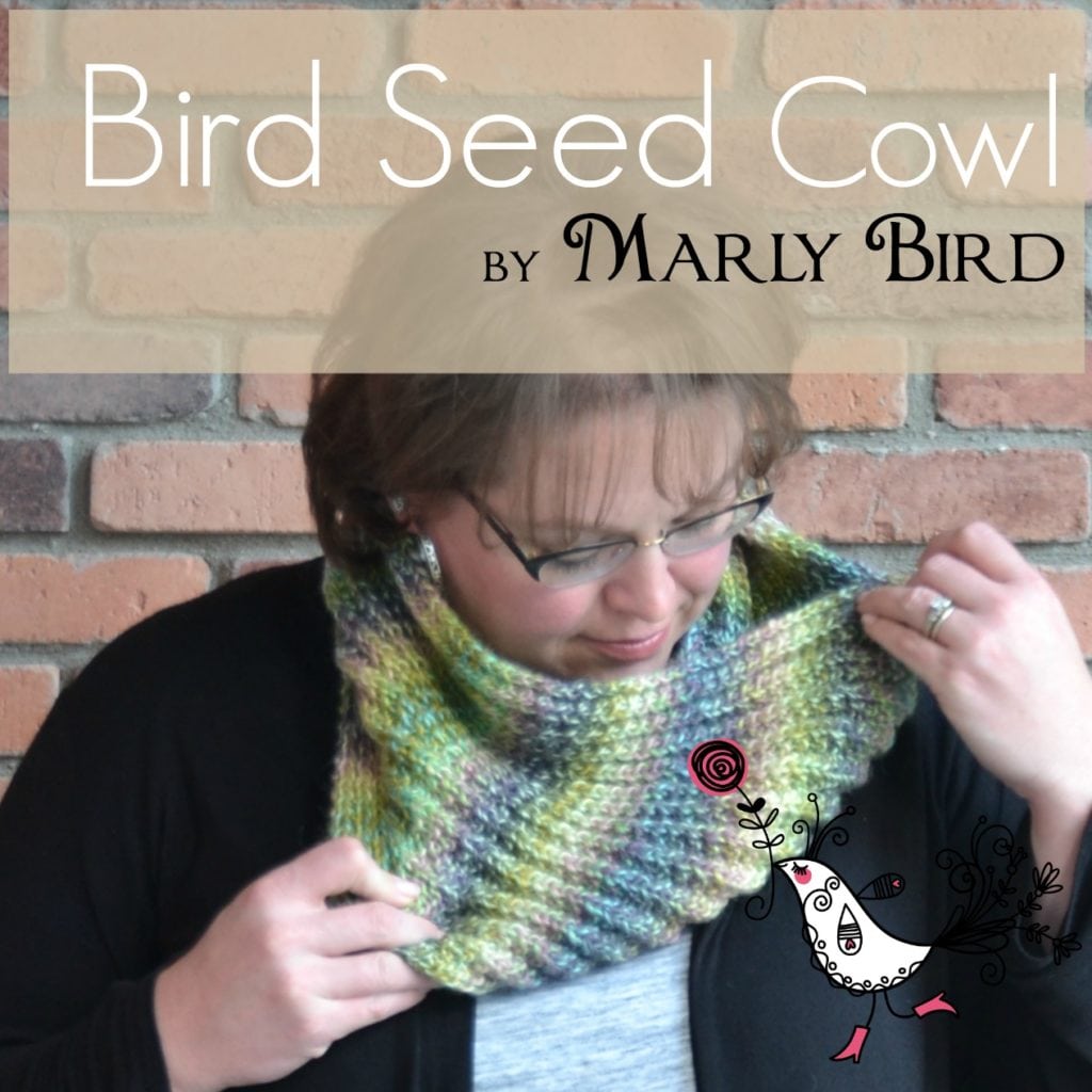 Bird Seed Cowl by Marly Bird -- Free Pattern and Video Tutorial