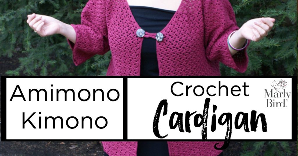 Butterfly Kimono Cardigan pattern by MINGBI LUO