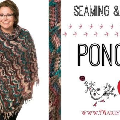 Marly Bird Poncho Crochet-along Section 3