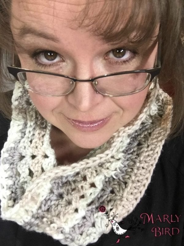 Crochet One Skein Soft Essentials Cowl Marly Bird
