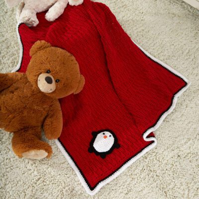 How to Crochet the Playful Penguin Blanket