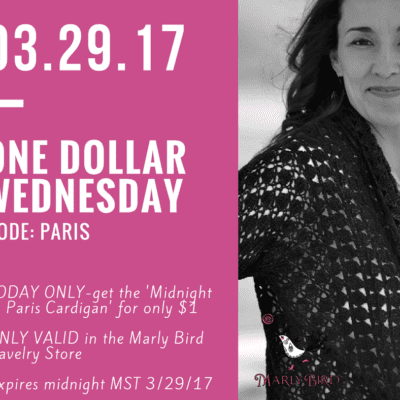 Midnight in Paris Cardigan $1 Wednesday