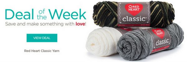 Red Heart Deal of the Week-Classic Yarn