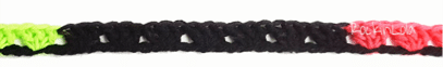 7 clusters in black - Crochet tutorial -Marly Bird 