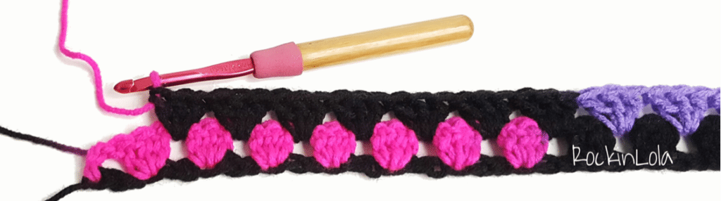 Granny Stitch Planned Pooling Crochet - Crochet tutorial - Marly Bird