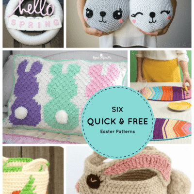 6 Quick and Free Crochet Easter Patterns