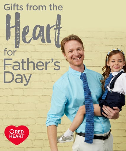Red Heart Father's Day Patterns