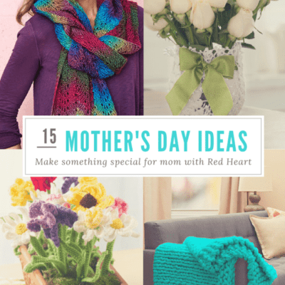 15 Free Mother’s Day Ideas with Red Heart Patterns