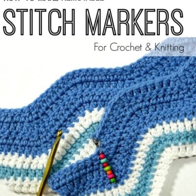 How to Make Removable Stitch Markers