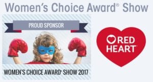 Promotional image for the Women's Choice Award Show 2017 featuring a young girl in a superhero costume with boxing gloves, labeled as sponsored by Women's Choice Award. -Marly Bird