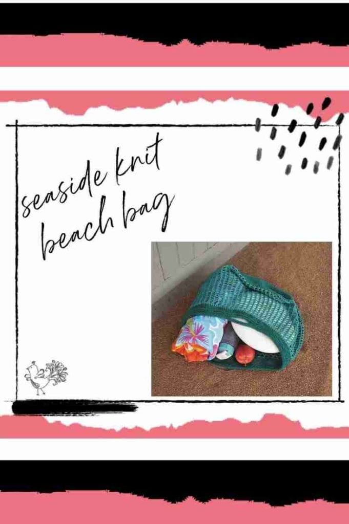 beach bag knit pattern