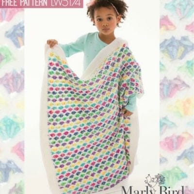 Chasing Rainbows Crochet Baby Blanket with Video Tutorial