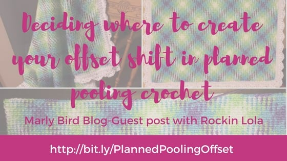 Planned Pooling Crochet: Deciding where to create your offset shift in planned pooling