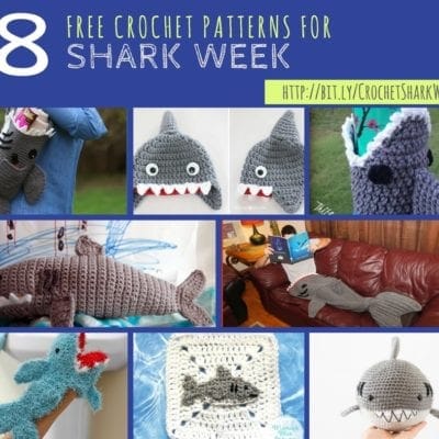 8 Free Shark Crochet Patterns for Shark Week