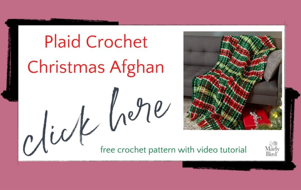 xmas crochet afghan pattern