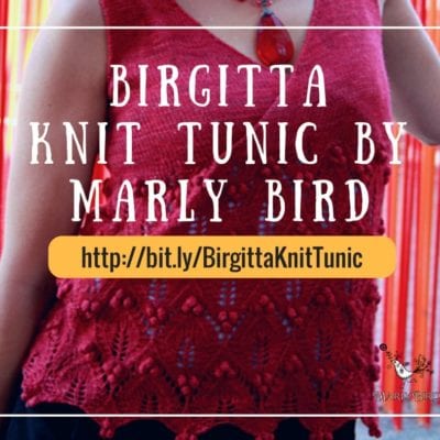 Birgitta, a Knit Tunic Perfect for Layering