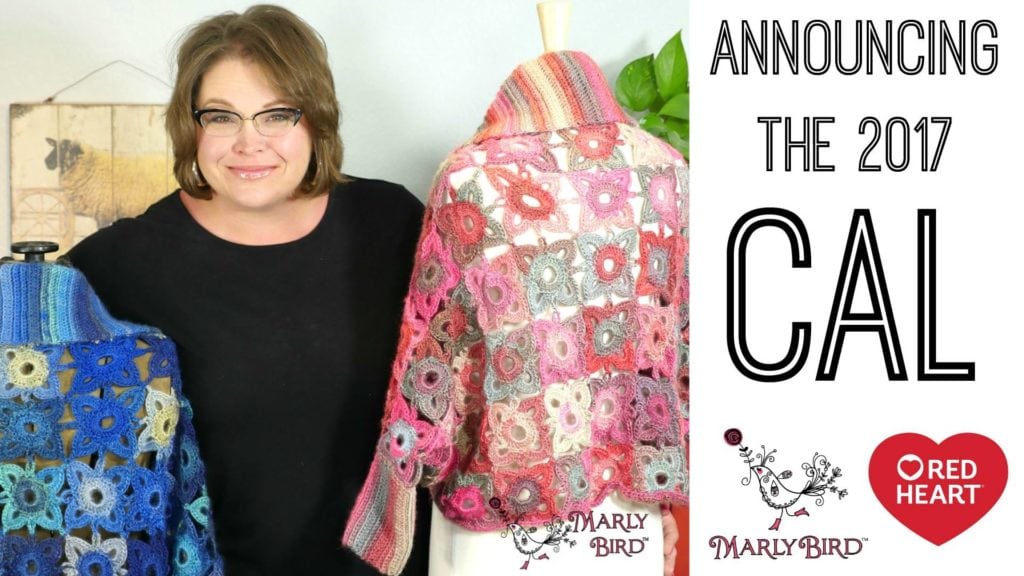 Announcing the 2017 Crochet Along with Marly Bird and Red Heart