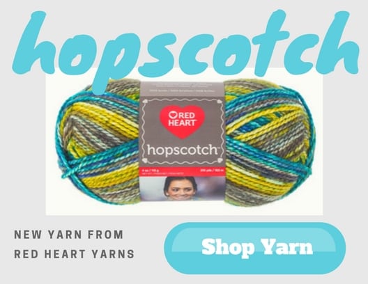 hopscotch yarn by Red Heart