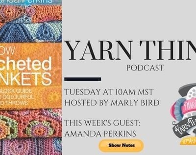 Let’s Talk Rainbow Crochet Blankets with Amanda Perkins