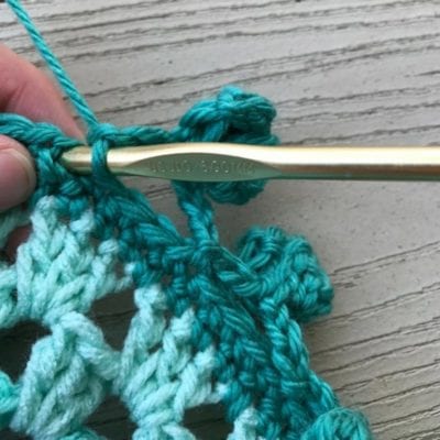 Learn The Crochet Pom Pom Border With A Photo Tutorial | Marly Bird