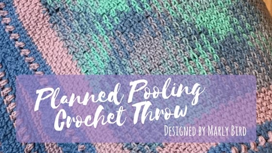 Planned Pooling Crochet Throw Designed By Marly Bird