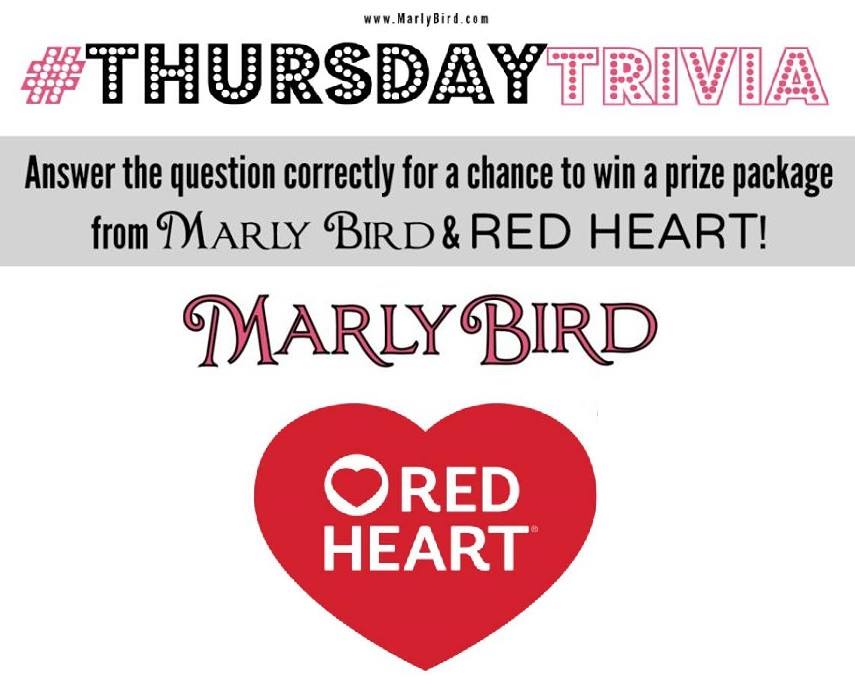 Thursday Trivia with Marly Bird