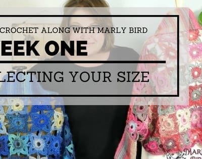 Marly Bird Granny Square Motif Cardigan Choose a Size