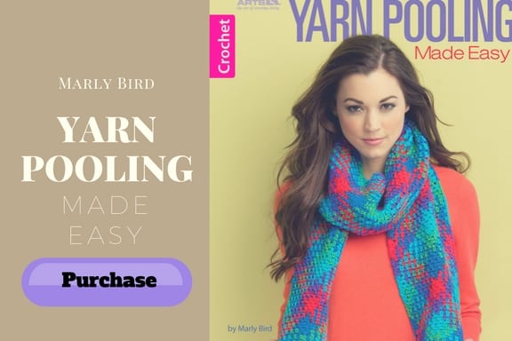 Purchase your copy of Marly Bird's New Book: Yarn Pooling Made Easy 