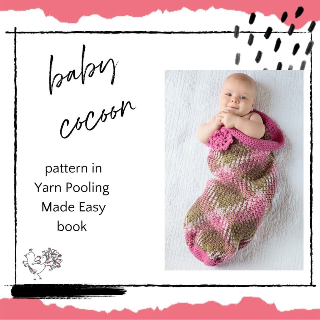 baby cocoon in yarn pooling made easy