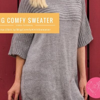 My First Big Comfy Sweater with Marly Bird