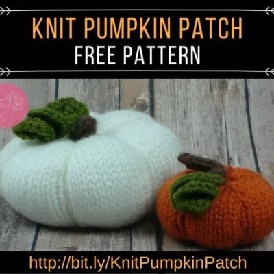Your Own Knit Pumpkin Patch