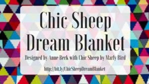 Chic Sheep Dream Blanket by Marly Bird - Intarsia Knitting