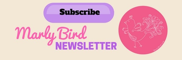 Marly Bird Newsletter subscription