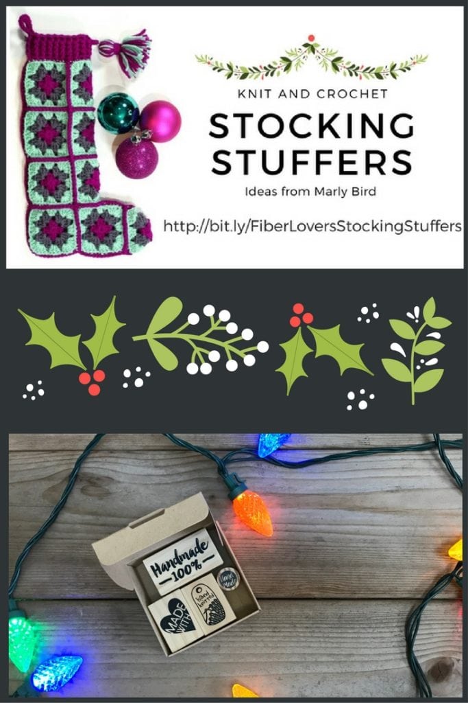 Knit and Crochet Gift Ideas with Biterswit Stamps