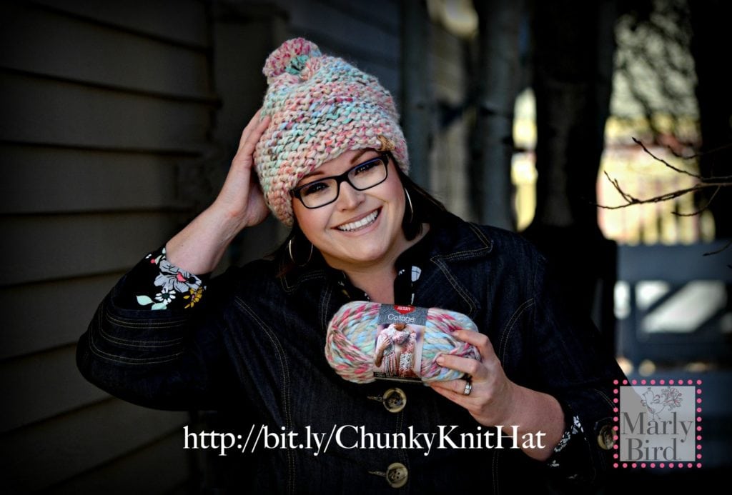 Absolute Beginner Chunky Hat Pattern and Video Tutorial by Marly Bird