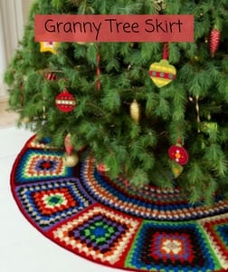 boho tree skirt crochet pattern